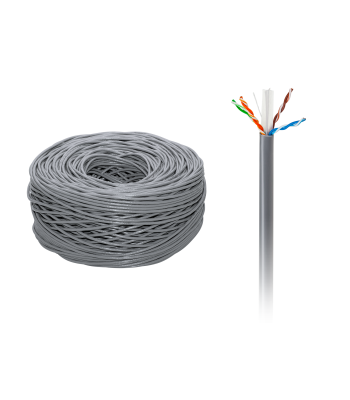 Kompiuterinis varinis kabelis, UTP Cat6e Cabletech, 305m