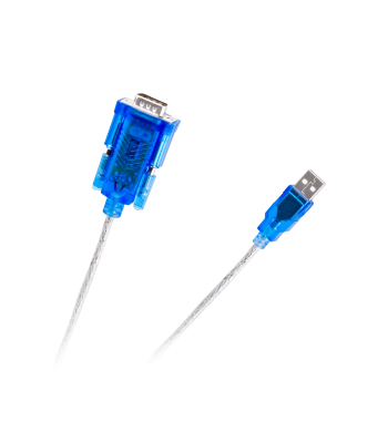 USB 2.0–RS232 kabelio keitiklis (DB9M)