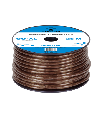 Automobilinis kabelis CU+AL 12Ga OD4.5mm 25m