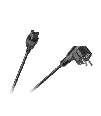 Tinklo kabelis nešiojamajam kompiuteriui (dobilėlis) Cabletech Eco-Line, 1.5m