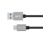 USB–USB tipo C kabelis Kruger&Matz Basic, 10 Gbps, 0,5 m