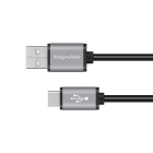 USB–USB tipo C kabelis, Kruger&Matz Basic, 1m