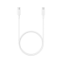 USB tipo C–USB tipo C kabelis, 100 cm, baltas
