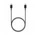 USB tipo C–USB tipo C kabelis, juodas, 100 cm