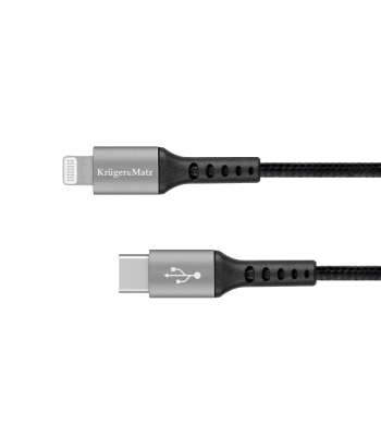 USB-C–Lightning kabelis Kruger&Matz KM1267, 100 cm