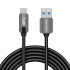 USB kabelis, USB 3.0–USB tipo C, Kruger&Matz, 5 Gbps, 0,5 m
