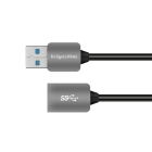 USB 3.0 kabelis, kištukas–lizdas, Kruger&Matz, 1 m