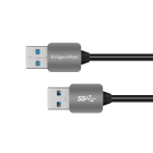 USB 3.0 kabelis USB kištukas–USB kištukas Kruger&Matz, 1 m