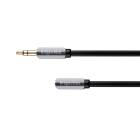 Stereo garso kabelis, Jack 3,5 mm kištukas–lizdas, Kruger&Matz 1.8m
