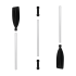 Pripučiama baidarė Rebel Active RBA-4515, komplektas 282x90x43