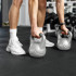 Bituminis kettlebell, pilkas, REBEL ACTIVE, 16 kg