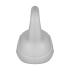 Bituminis kettlebell svarmuo, pilkas, REBEL ACTIVE, 8 kg