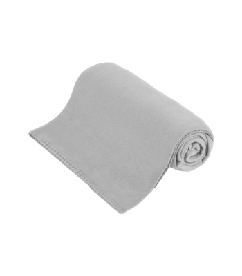 Teesa pilkas polar fleece pledas, 130 x 150 cm
