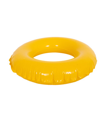 Pripučiamas vaikiškas baseino ratas, geltonas SUNCLUB, 52 cm