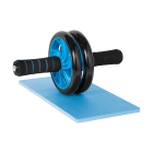 Dvigubas ratukas, treniruoklis pilvo raumenims REBEL ACTIVE AB Wheel AB-2