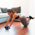 Viengubas pilvo preso treniruoklis, REBEL ACTIVE AB Wheel AB-1
