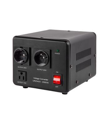Įtampos keitiklis KEMOT, 1600 W / 2000 VA
