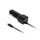 Automobilinis įkroviklis Apple iPhone ir iPad su USB, M-Life, 2100 mA