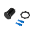 Automobilinis USB ir USB Type-C įkroviklis su Quick Charge, Power Delivery ir įtampos indikatoriumi, 48W