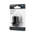 Automobilinis USB ir USB Type-C įkroviklis su Quick Charge, Power Delivery ir įtampos indikatoriumi, 48W
