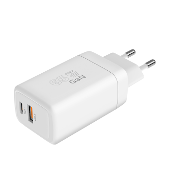 Tinklo įkroviklis su Power Delivery, Quick Charge ir GaN technologija, Kruger&Matz KM0857, 65 W