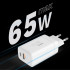 Tinklo įkroviklis su Power Delivery, Quick Charge ir GaN technologija, Kruger&Matz KM0857, 65 W