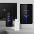 Tinklo įkroviklis su Power Delivery, Quick Charge ir GaN technologija, Kruger&Matz KM0857, 65 W