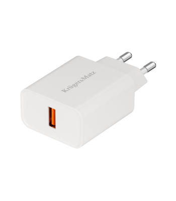 Tinklo įkroviklis Kruger&Matz su Quick Charge funkcija KM0851