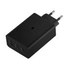 Tinklo įkroviklis su Power Delivery ir Quick Charge funkcijomis, juodas, 65 W