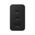 Tinklo įkroviklis su Power Delivery ir Quick Charge funkcijomis, juodas, 65 W