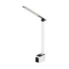 Stalinė lempa su laikrodžiu, USB ir USB-C lizdais, Rebel 425 x 106 x 57 mm