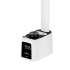 Stalinė lempa su laikrodžiu, USB ir USB-C lizdais, Rebel 425 x 106 x 57 mm