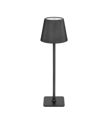Stalinė LED jutiklinė Rebel lempa, juoda, 38 x 10,5 x 10,5 cm