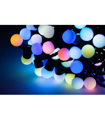 LED kalėdinė girlianda, RGB, 20 m