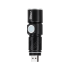 Aliumininis žibintuvėlis Rebel (ZOOM, USB kištukas), 3 W