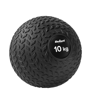 Mažas medicininis reabilitacinis kamuolys Slam Ball Rebel Active RBA-3108, 23cm, 10kg