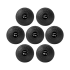 Mažas medicininis kamuolys reabilitacijos pratimams REBEL ACTIVE Slam Ball 23cm 4kg