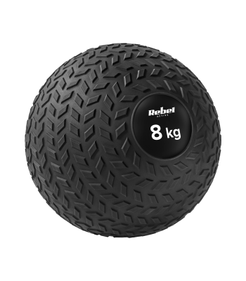 Reabilitacinis medicininis kamuolys Slam Ball REBEL ACTIVE RBA-3108, 23cm, 8kg