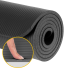Gimnastikos kilimėlis jogai, pilatesui ir fitnesui Rebel Active, juodas, RBA-3150, 183 x 61 cm, 1 cm