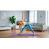 Gimnastikos kilimėlis jogai, pilatesui ir fitnesui, NBR, violetinis, REBEL ACTIVE RBA-3150, 183 x 61 cm, 1 cm