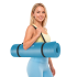Gimnastikos kilimėlis jogai, pilatesui ir fitnesui, Rebel Active RBA-3150, NBR, mėlynas, 183 x 61 cm, 1 cm