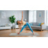 Gimnastikos kilimėlis Rebel Active NBR, pilkas, RBA-3150, 183 x 61 cm, 1 cm