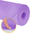 Gimnastikos kilimėlis jogai, pilatesui ir treniruotėms Rebel Active, violetinis, TPE, 183x61cm, 1 cm