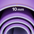 Gimnastikos kilimėlis jogai, pilatesui ir fitnesui Rebel Active, violetinis, TPE, 183 x 61 cm, 1 cm
