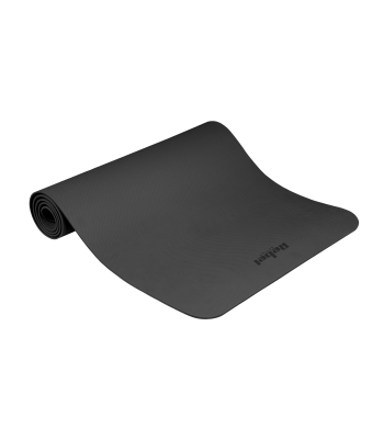 Gimnastikos kilimėlis jogai, pilatesui ir fitnesui, Rebel Active, 183 x 61 cm, 4 mm, TPE, juodas