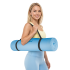 Gimnastikos kilimėlis jogai, pilatesui ir fitnesui, Rebel Active, 183 x 61 cm, 4 mm, mėlynas
