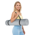 Gimnastikos kilimėlis jogai, pilatesui ir fitnesui Rebel Active, pilkas, TPE, 183 x 61 cm, 4 mm