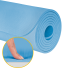 Gimnastikos kilimėlis jogai, pilatesui ir fitnesui, mėlynas, REBEL ACTIVE, 183 x 61 cm, 6 mm
