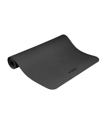 Gimnastikos kilimėlis jogai, pilatesui ir fitnesui Rebel Active, TPE, juodas, 200x90 cm, 1 cm, RBA-3159