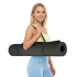 Gimnastikos kilimėlis jogai, pilatesui ir fitnesui Rebel Active, TPE, juodas, 200x90 cm, 1 cm, RBA-3159
